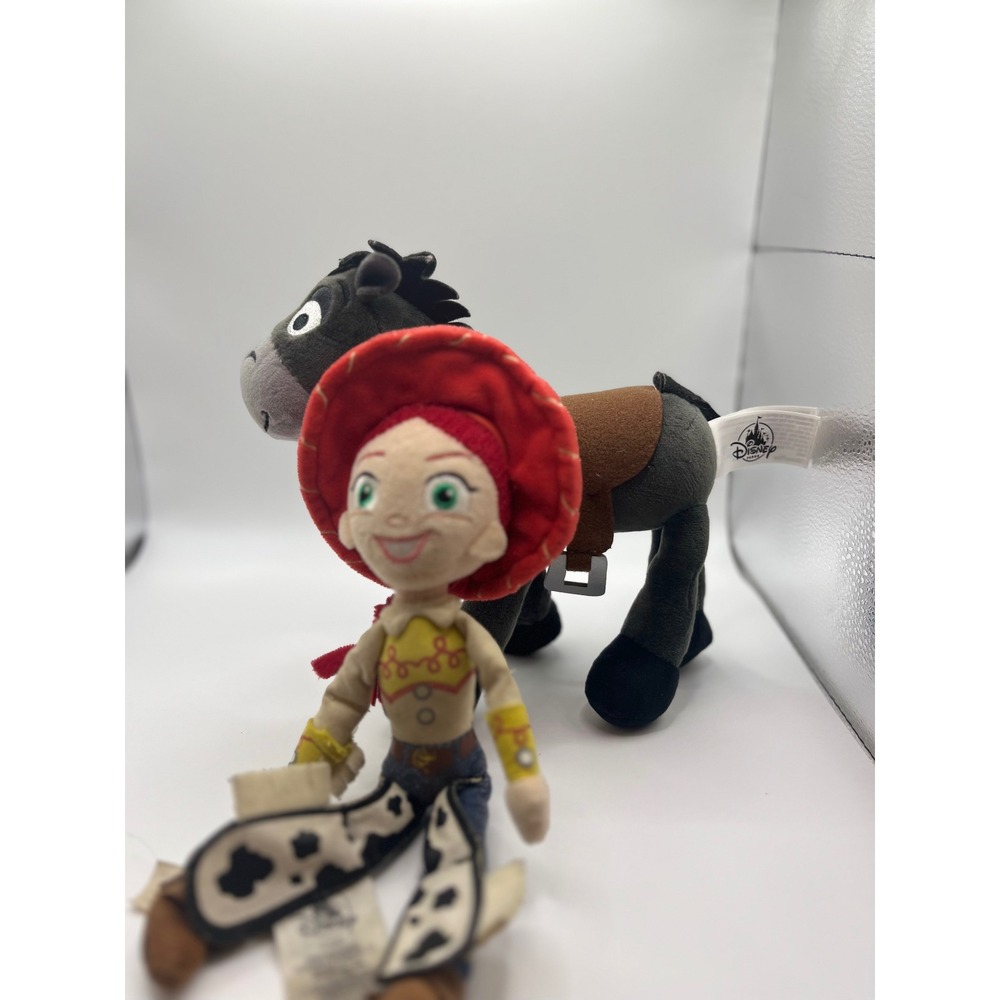 Disney Toy Story Plush Jessie and Bullseye Set Multicolor Pre-owned Pixar Toy